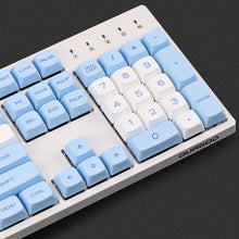 Load image into Gallery viewer, NP Blue&White Keycaps