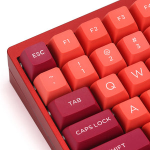 WINMIX Lava Orange PBT Doubleshot keycap Set