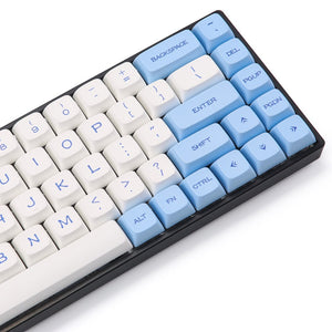 NP Blue&White Keycaps