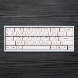 EnjoyPBT Gray Japanese Keycaps set