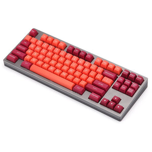 WINMIX Lava Orange PBT Doubleshot keycap Set