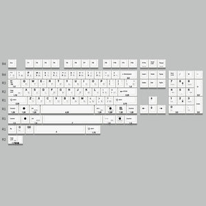 EnjoyPBT Gray Japanese Keycaps set