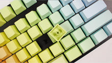 Load image into Gallery viewer, npkc blank pbt keycap rainbow
