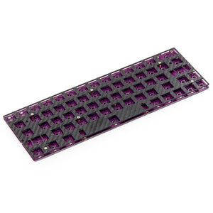 Carbon fiber DZ60RGB Hot swap plate