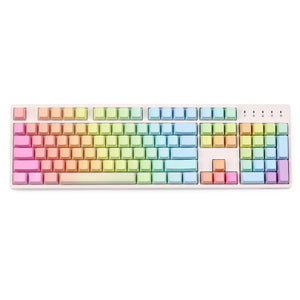 Blank rainbow keycap