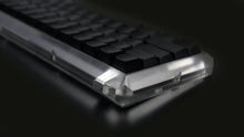 Load image into Gallery viewer, KBDfans5° Transparent/Frosted acrylic CNC 60% case
