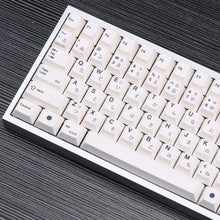 Load image into Gallery viewer, EnjoyPBT Gray Japanese Keycaps set
