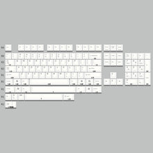 Load image into Gallery viewer, EnjoyPBT Gray English Keycaps set
