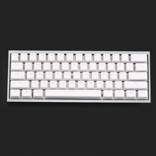 Load image into Gallery viewer, PBT white pudding backlit Keycaps
