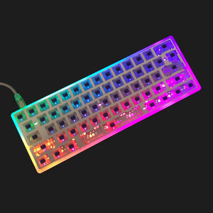 60% FROSTED ACRYLIC MECHANICAL KEYBOARD CASE