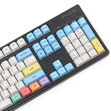 Load image into Gallery viewer, PBT cherry profile chalk  keycaps 123keys
