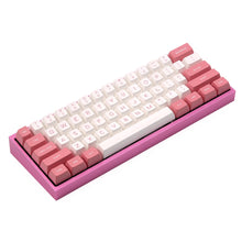 Load image into Gallery viewer, MAXKEY PINK&amp;WHITE SA PROFILE KEYCAPS SET
