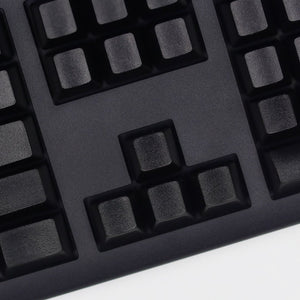 POM Topre interface black blank keycaps