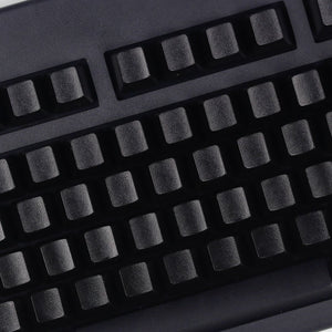 POM Topre interface black blank keycaps