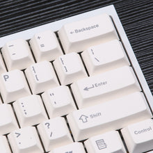 Load image into Gallery viewer, EnjoyPBT Gray English Keycaps set
