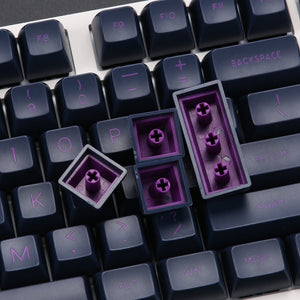 MAXKEY Dark Purple Sa Keycaps