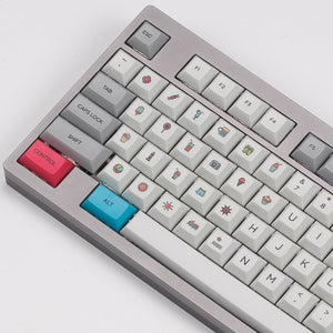 DSA DYE-SUB KEYCAPS 22KEYS