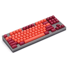 Load image into Gallery viewer, WINMIX Lava Orange PBT Doubleshot keycap Set
