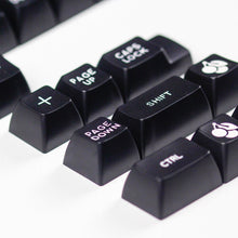 Load image into Gallery viewer, MAXKEY BLACK DOUBLESHOT ABS SA KEYCAPS
