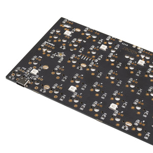 KBD67 rev2 65% Custom mechanical keyboard PCB