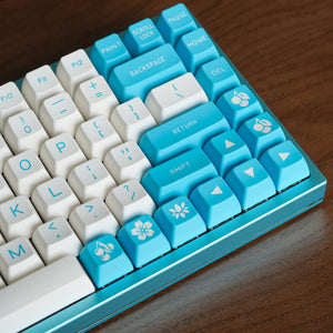 MAXKEY CYAN keycaps SA Double shot ABS keycaps