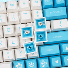 Load image into Gallery viewer, MAXKEY CYAN keycaps SA Double shot ABS keycaps
