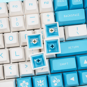 MAXKEY CYAN keycaps SA Double shot ABS keycaps