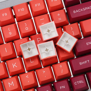 WINMIX Lava Orange PBT Doubleshot keycap Set