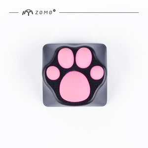 ZOMO Aluminum & Silicone Kitty Paw Artisan Keycap